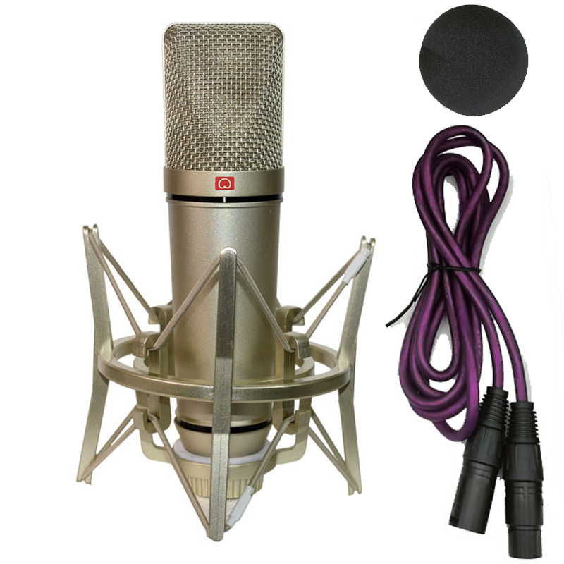Shure Mic Sm58 - Micrófono condensador profesional para PC, ordenador,