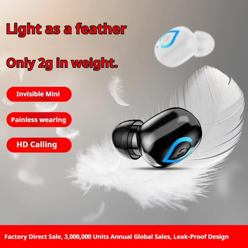 Mini auriculares inalámbricos  - Bluetooth Headset On Ear reseña y precio