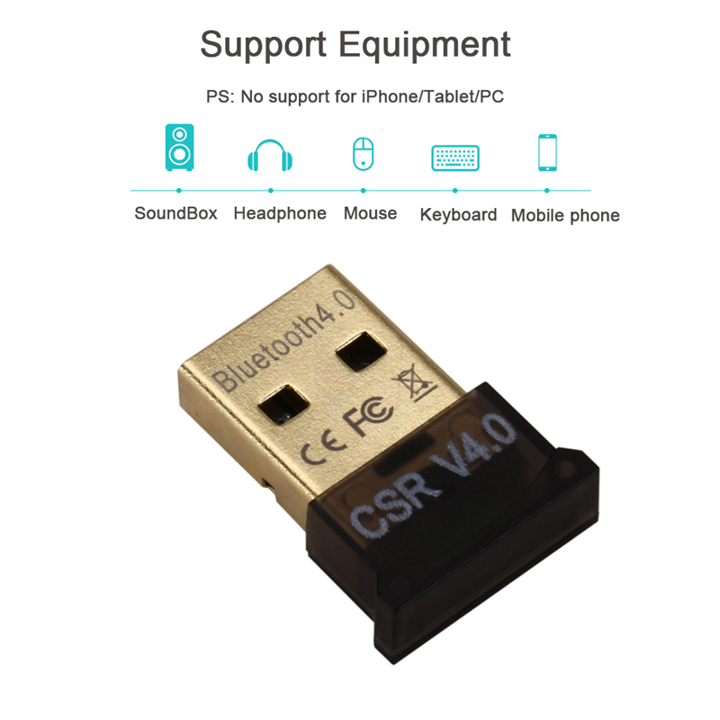 Mini adaptador USB Compatible  - Bluetooth Adapter Receiver reseña y precio