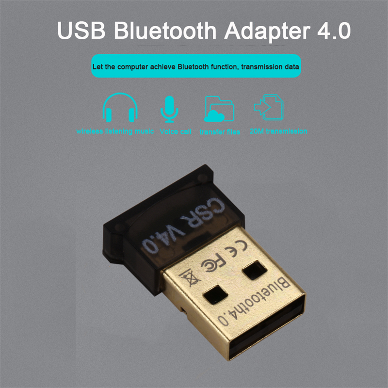 Mini adaptador USB Compatible  - Bluetooth Adapter Receiver reseña y precio