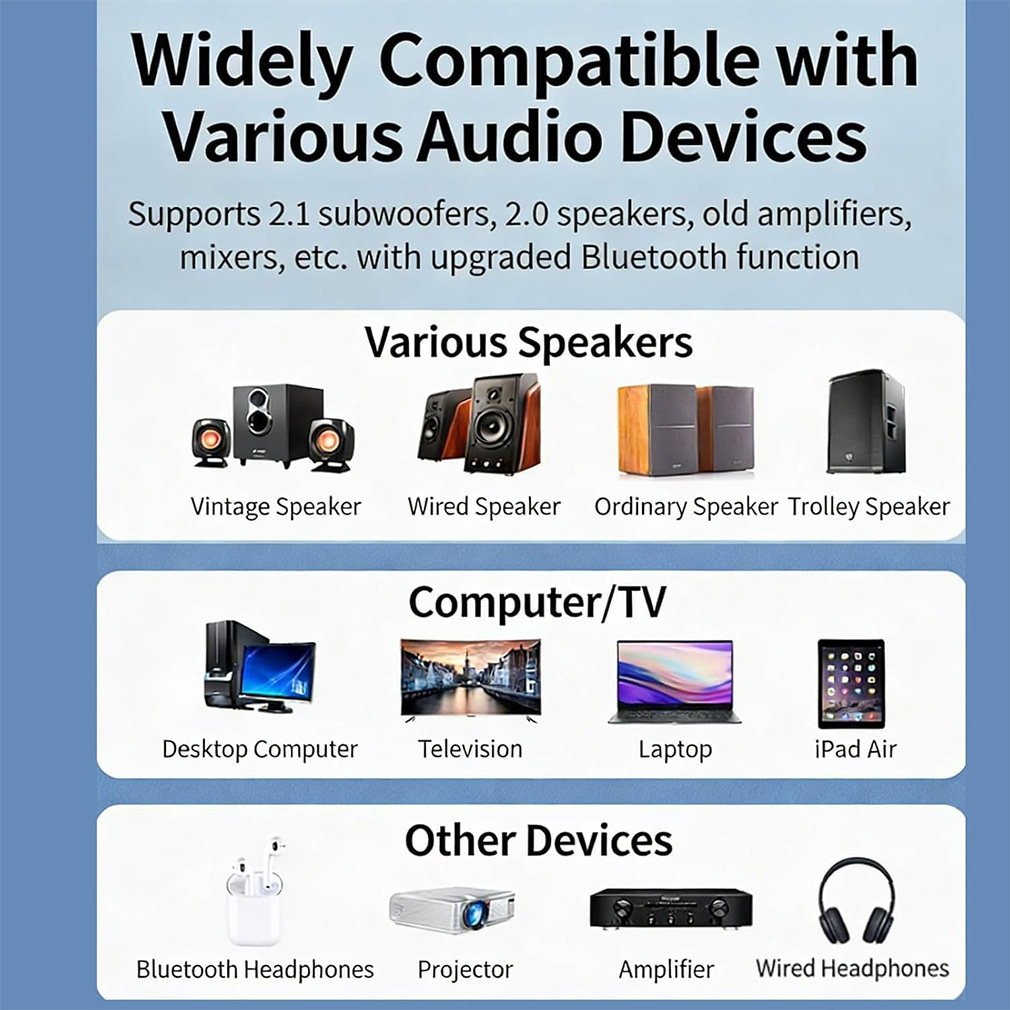 Receptor y transmisor de Audio - Bluetooth Adapter Receiver reseña y precio