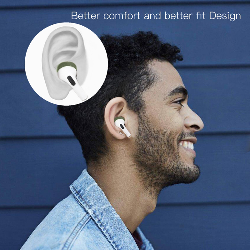 Para Airpods Pro funda de sili - Silicone Ear Tip Replacement reseña y precio