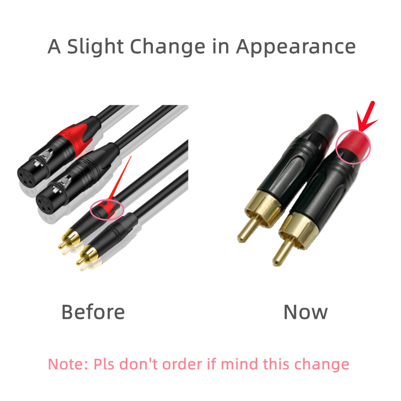 Cable de Audio Dual RCA a XLR  - Audio Splitter Y reseña y precio