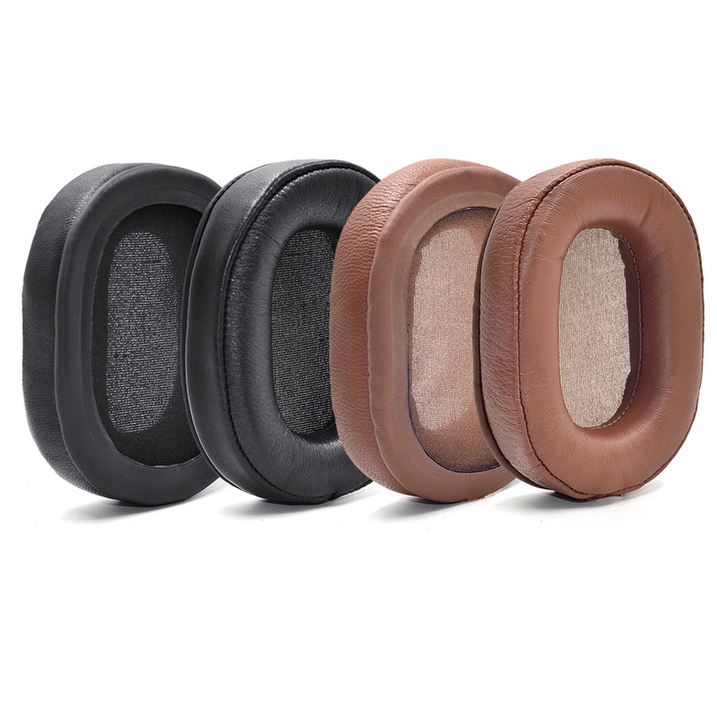 Almohadillas de piel de oveja  - Audio Technica Headphone Ath-M50X reseña y precio