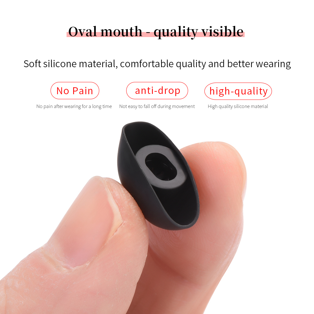 6 uds almohadillas de silicona - Silicone Ear Tip Replacement reseña y precio